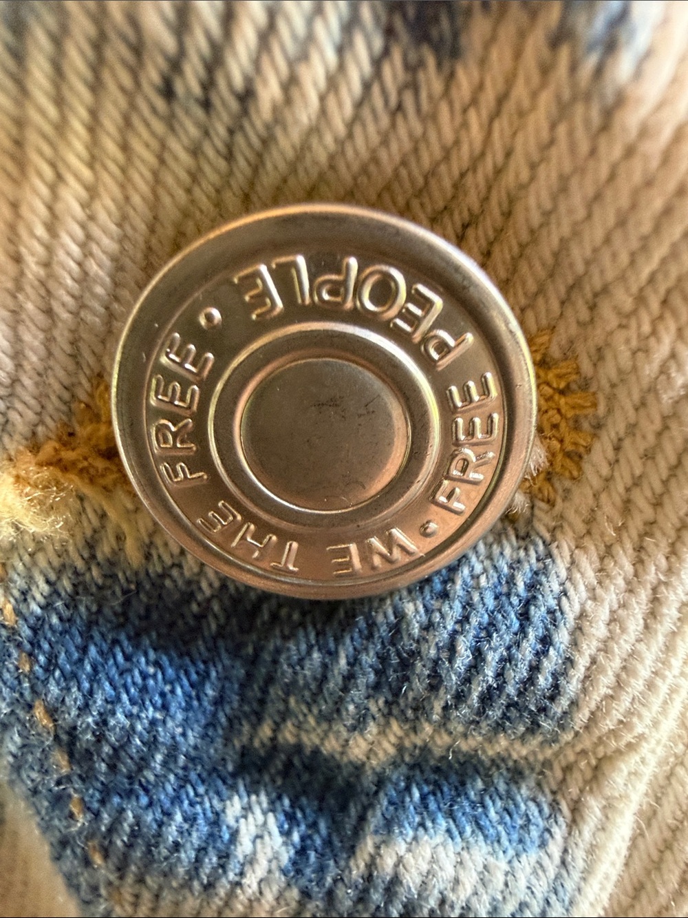 FREE PEOPLE-JONES TIE DYE BLUE-NWTS-SIZE LARGE - Picture 4 of 15